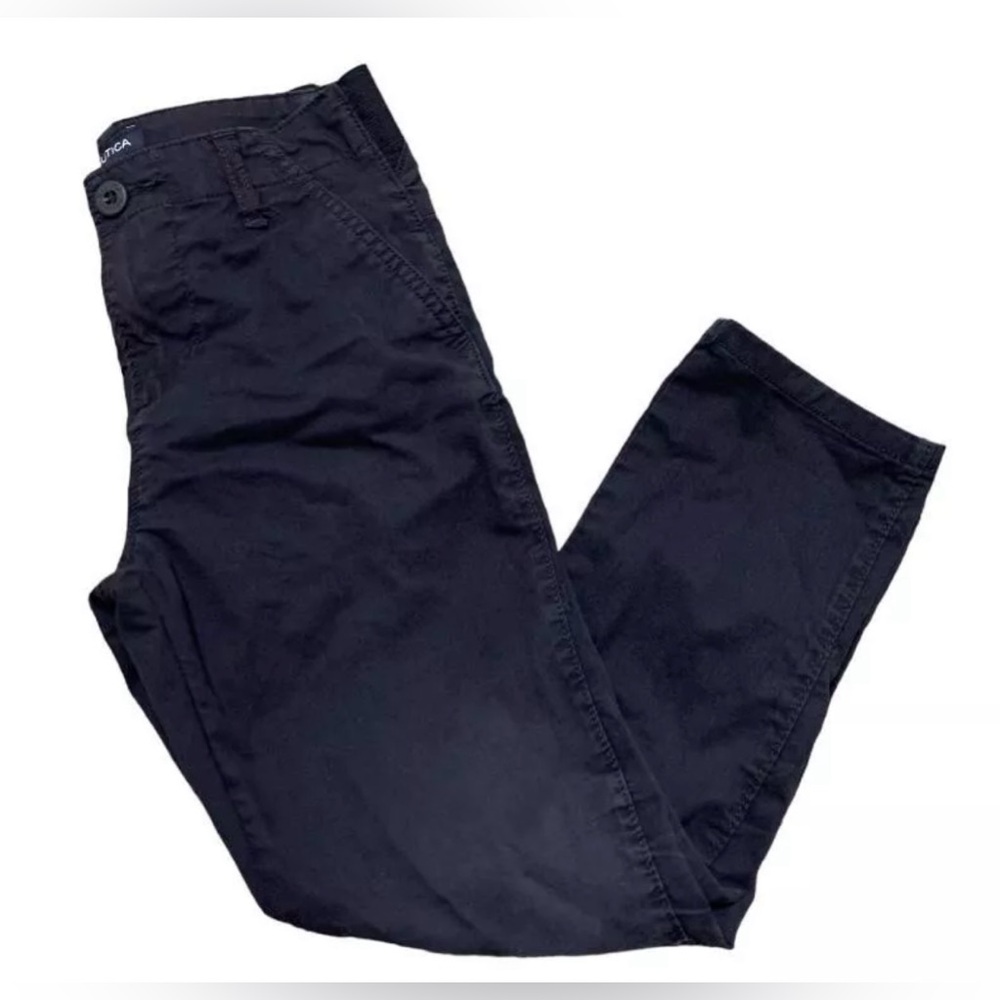 NAUTICA, boy's pants, size 5/6, casual pants for girls, blue color